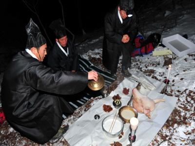 월악리 동제 산신제 산신제 메 올리기 썸네일 이미지